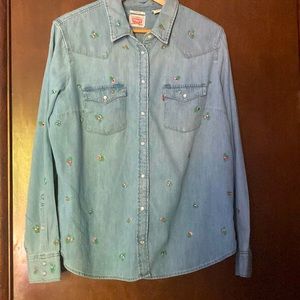 Levi’s Ultimate Lotta Love Western Denim Shirt